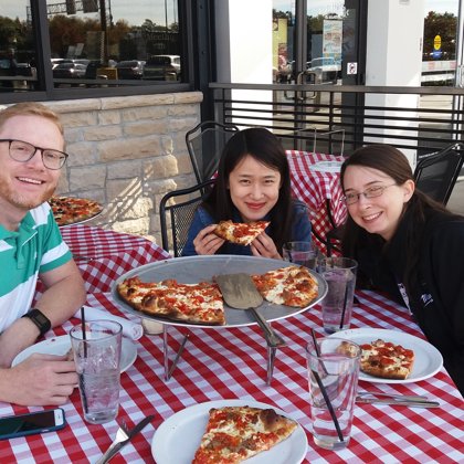 Pizza time (December, 2015)