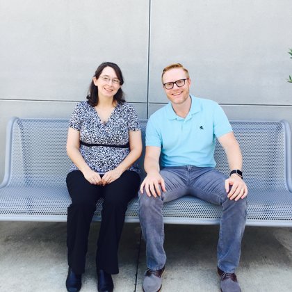 Celebrating Stephanie successfully defending her thesis (July 7, 2017)