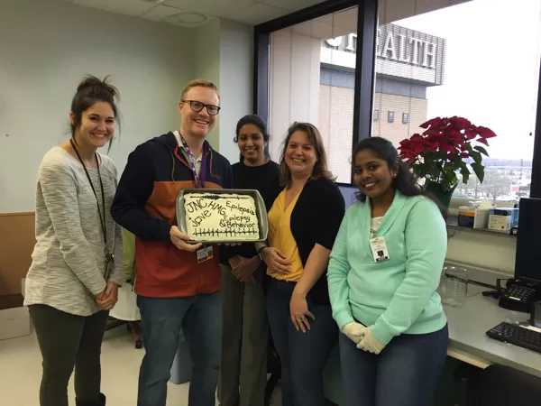 Celebrating the lab’s 5 year anniversary (January 8, 2018)