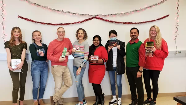Christmas white elephant gift exchange (December 11, 2020)
